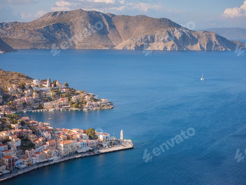 Preview: Symi Island, Greece islands holidays from Rhodos in Aegean Sea.