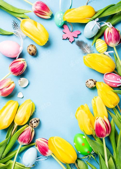 Preview: Happy Easter card.