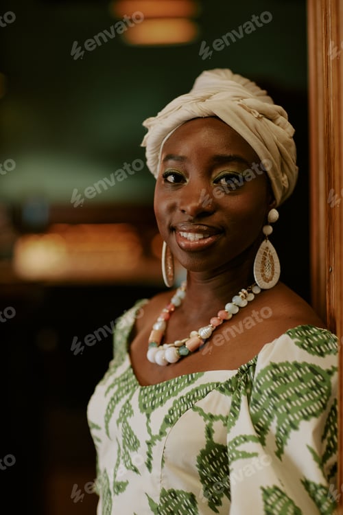 Preview: Young Female Jazz Singer Smiling At Camera