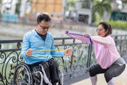 Preview: Wheelchair Fitness and Resistance Training with Partner