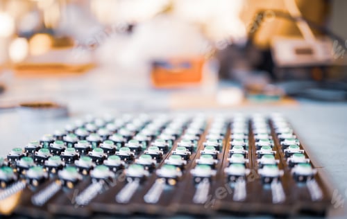Preview: Panel of LED light indicators is in the production