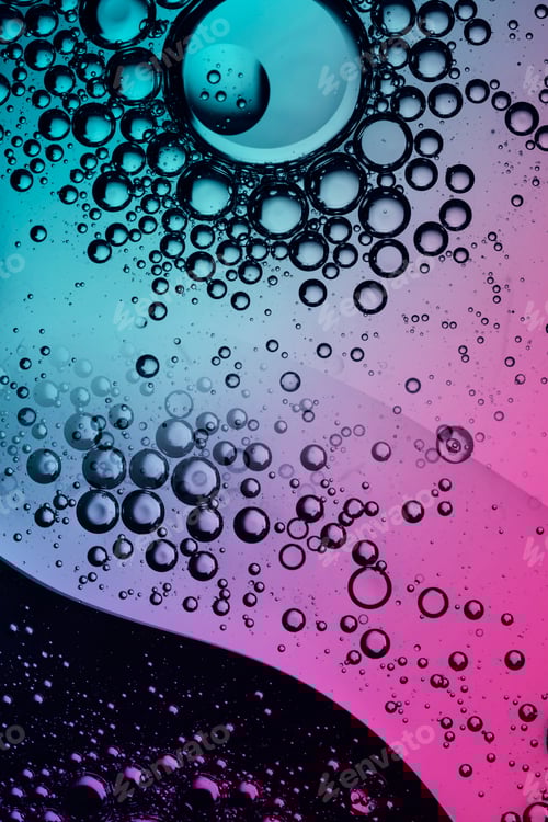 Preview: abstract liquid background with modern neon colors