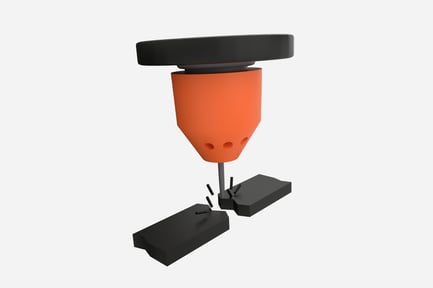 Preview: Laser Beam 3D Illustration