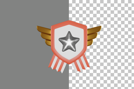 Preview: Star Badge 3D Icon