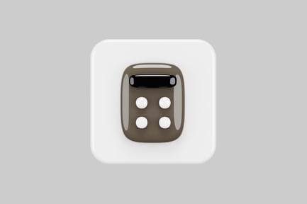 Preview: Minimalist calculator button app icon