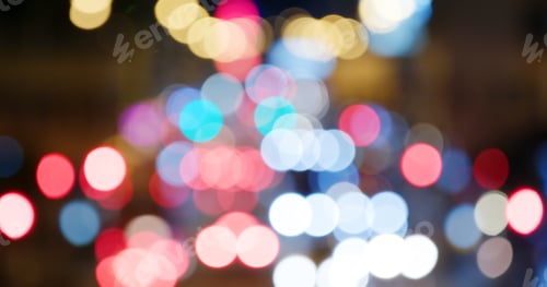 Preview: Bokeh of the city night view