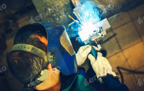 Preview: Welder and His Welding Job
