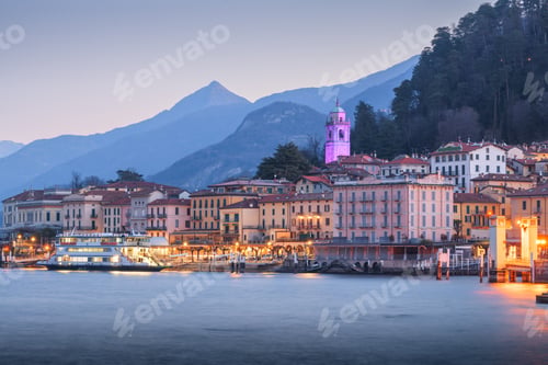 Preview: Bellagio, Como, Italy View on Lake Como