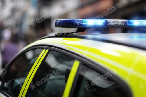 Preview: Police siren at accident or crime scene