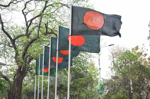 Preview: Beautiful waving flag of Bangladesh
