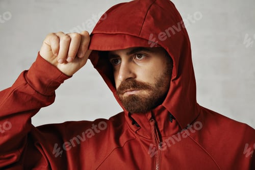 Preview: Man in a red anorak