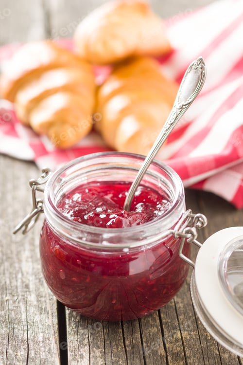 Preview: Raspberry jam jelly.