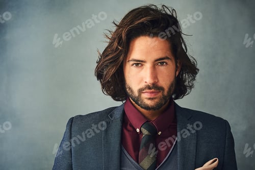 Preview: The rebirth of cool. Studio portrait of a stylishly dressed handsome young man.