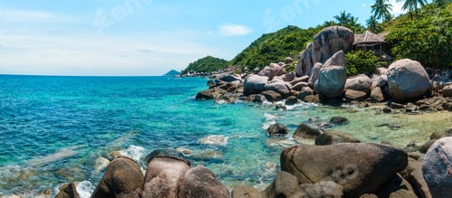 Preview: Beautiful tropical beach at island