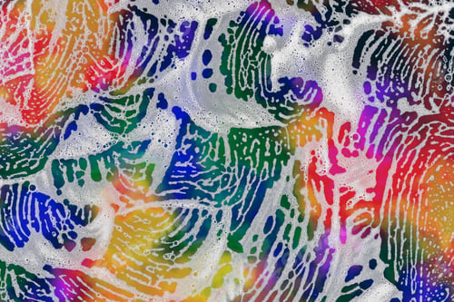 Preview: Drops- Liquid Foam. Fluid Aqua- Pattern Nature. Background- Cleansing Wash. Shampoo Bubbles- Soapy