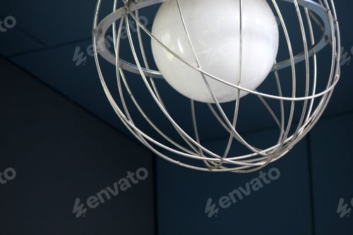 Preview: Close up detail of an outdoor lighting feature