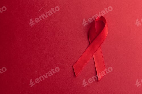 Preview: ribbon as symbol of aids awareness