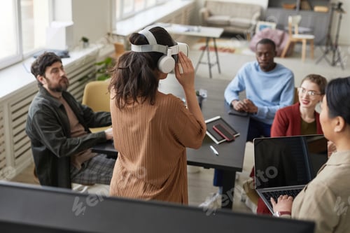 Preview: VR Development Team in Meeting