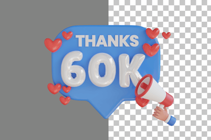 Preview: 60K 3D Icon