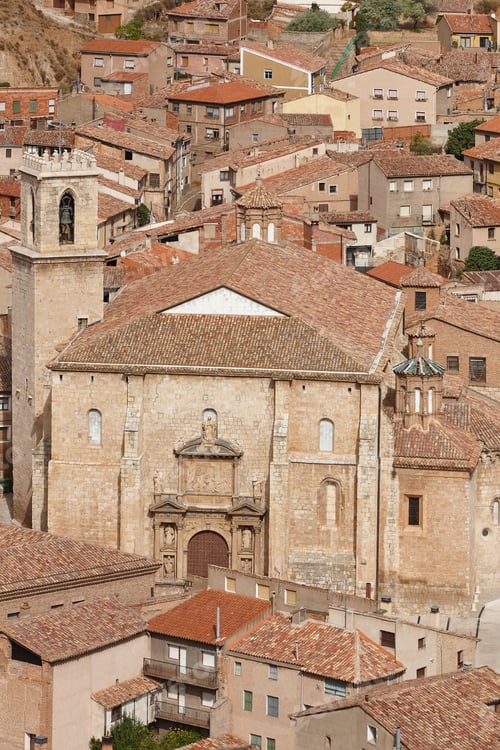 Preview: Romanesque basilica of Sta. Maria Basilica. Daroca, Zaragoza. Huesca, Spain