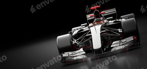 Preview: Fast F1 car. Formula one racing sportscar.