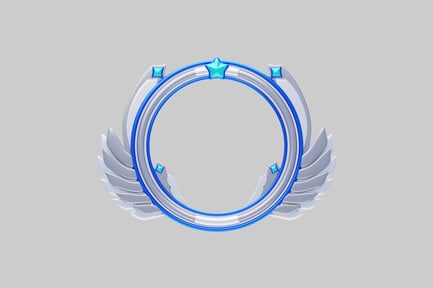 Preview: Winged star adventure frame