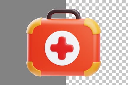 Preview: First Aid Kit 3D Icon