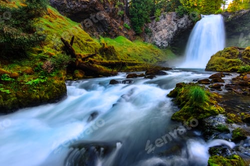 Preview: Sahalie Falls, Mckenzie River, Oregon