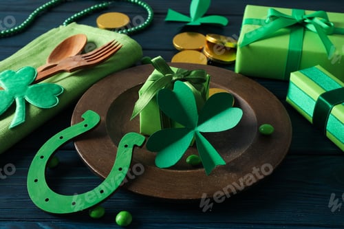 Preview: Concept of St. Patrick's Day, close up
