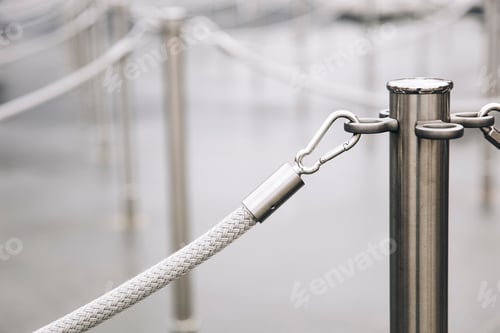 Preview: Detail of rope barriers
