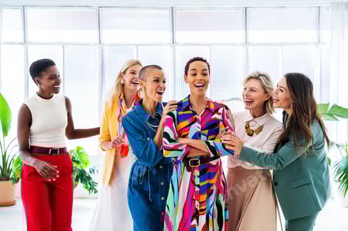 Preview: Group of businesswomen meeting in the office