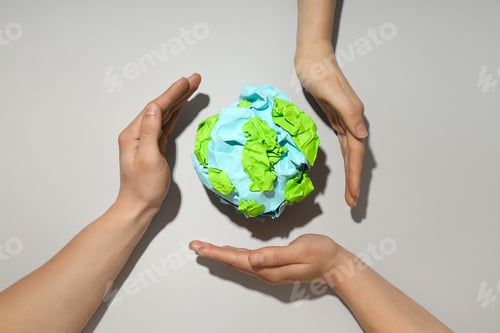 Preview: Earth Day, Environment and Eco concept, top view