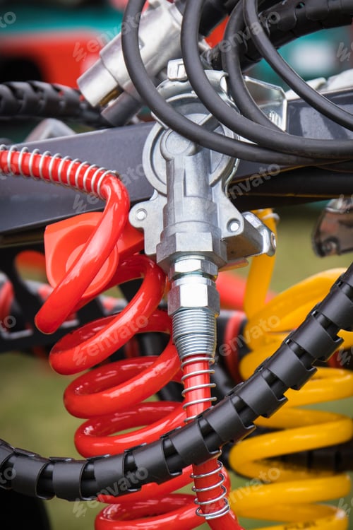 Preview: Part of hydraulic or pneumatic mechanism in machine. Technology