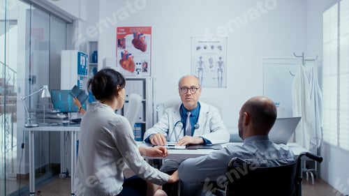 Preview: Modern clinic for disabled and handicapped recovery