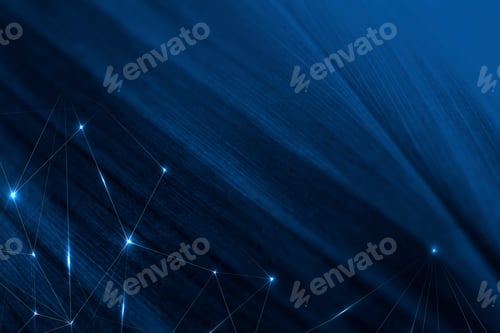 Preview: Geometrical patterned blue scifi background