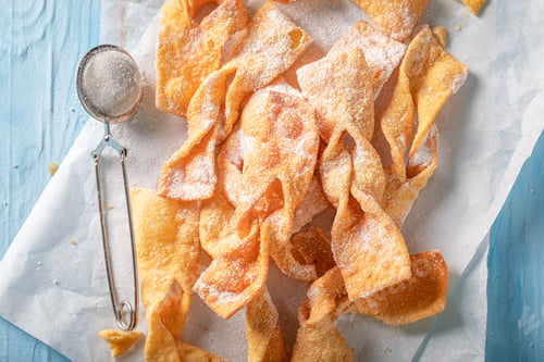 Preview: Sweet and golden angel wings ready to eat.