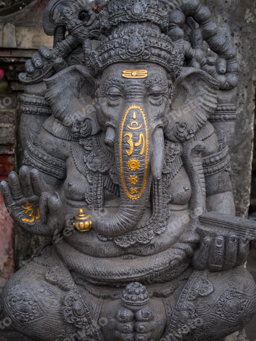 Preview: statue of ganesha in bali, indonesia
