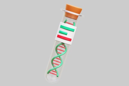 Preview: DNA Test Tube For Medical Research