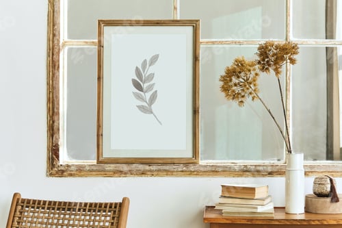 Preview: Unique living room in modern style interior