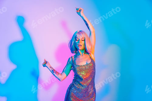 Preview: Beautiful woman with stylish clothes