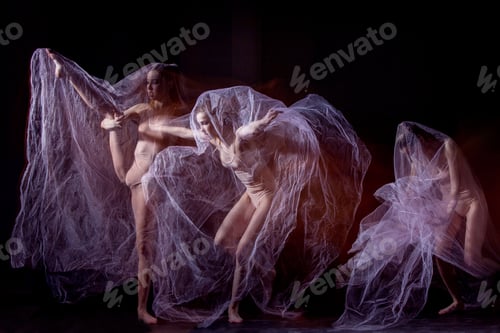 Preview: The sensual and emotional dance of beautiful ballerina