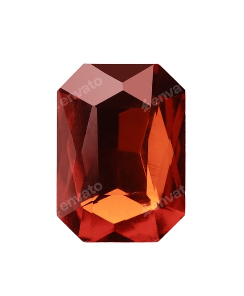 Preview: Beautiful gemstone for jewelry on white background