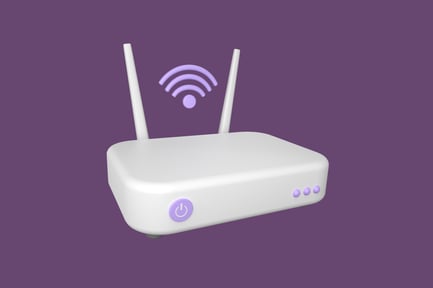 Preview: Wi-Fi Router Clean 3D Illustration