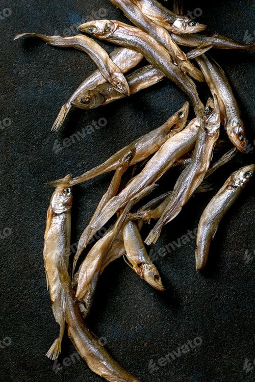 Preview: sun-dried sea fish smelt hamsa anchovy