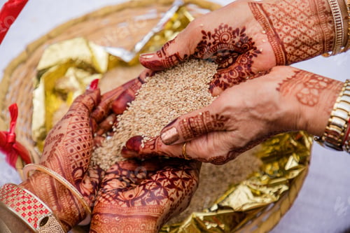 Preview: Kenya Indian Hindu Asian Wedding Details Textures Henna Process