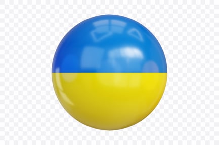 Preview: 3D Ukraine Flag