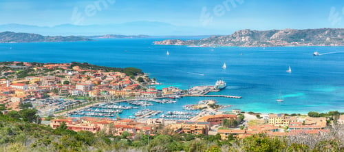 Preview: Fantastic view on Palau port and La Maddalena island
