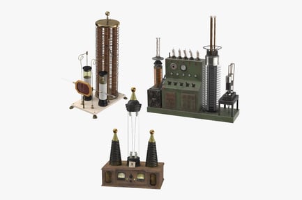 Preview: Oudin Resonator and Jacobs Ladder Electrical Machine Set