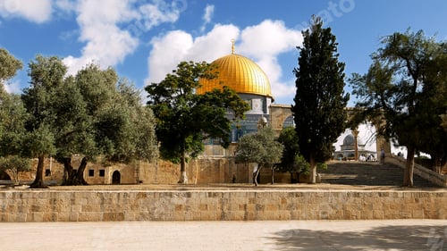 Preview: Dome of the Rock in Jerusalem over Temple Mount