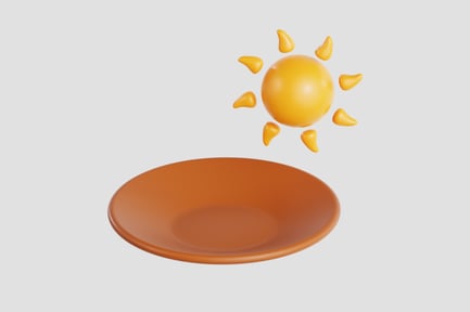 Preview: Fasting Concept 3D Icon